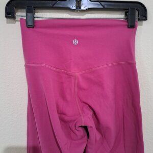 lululemon Women's leggings size 4 dark pink exercise pants